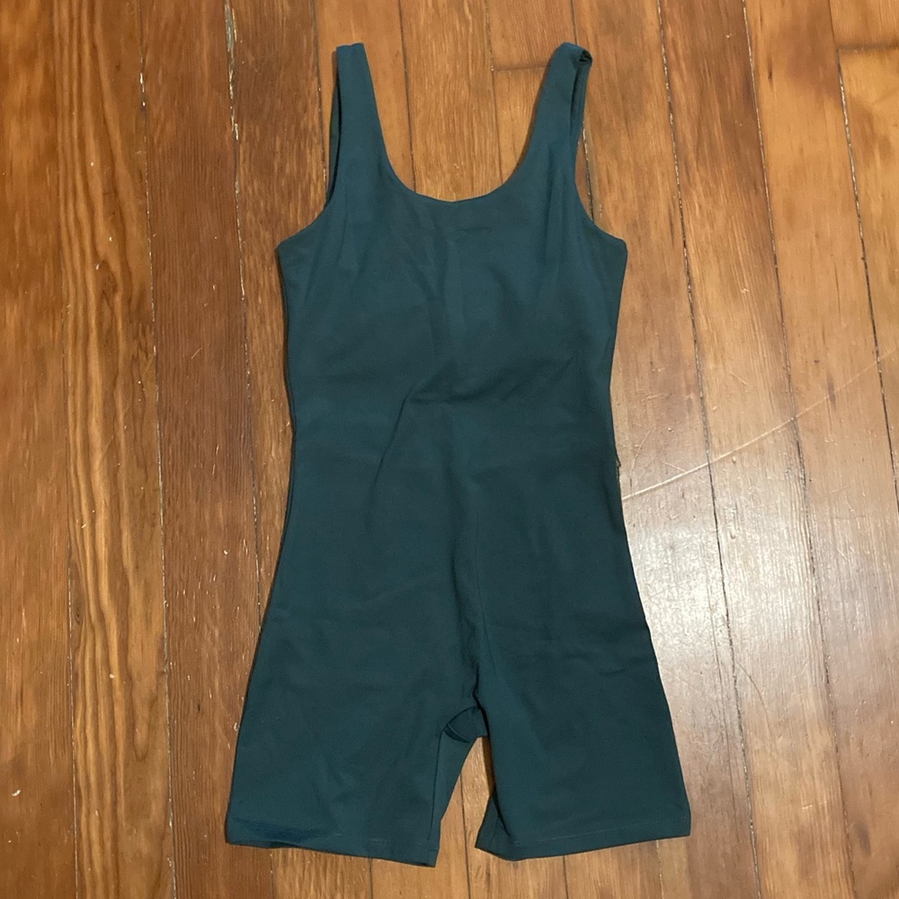 Girlfriend collective bike unitard size S